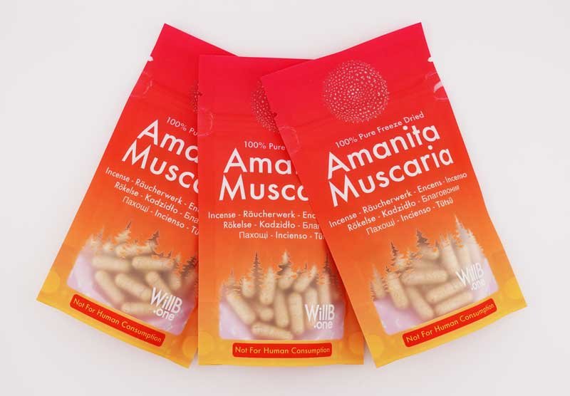 Big Packs 10-20 grams, Mixed Incense Powder or Mixed Incense Capsules - Amanita Muscaria 50% + Chaga 50% - Image 4