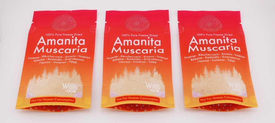 Big Packs 10-20 grams, Mixed Incense Powder or Mixed Incense Capsules - Amanita Muscaria 50% + Chaga 50% - Image 3